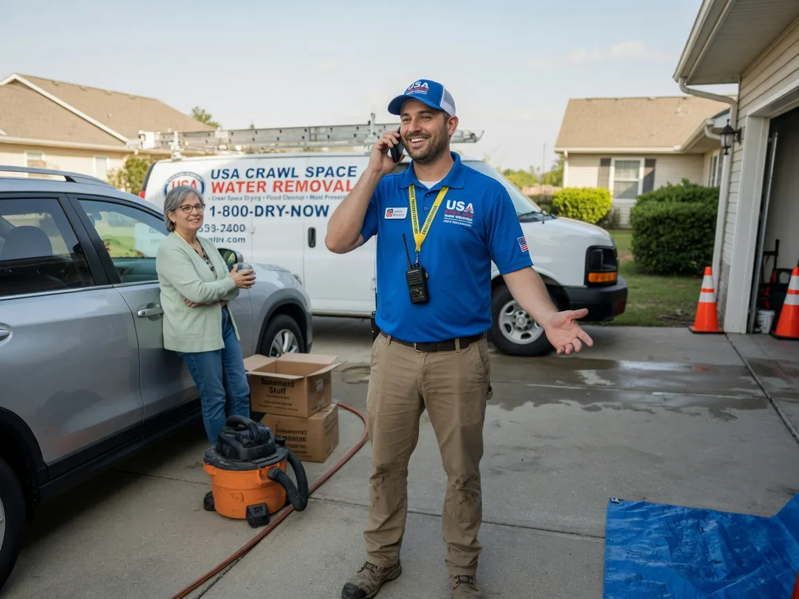 Crawl Space Water Removal Hecker, IL FAQs
